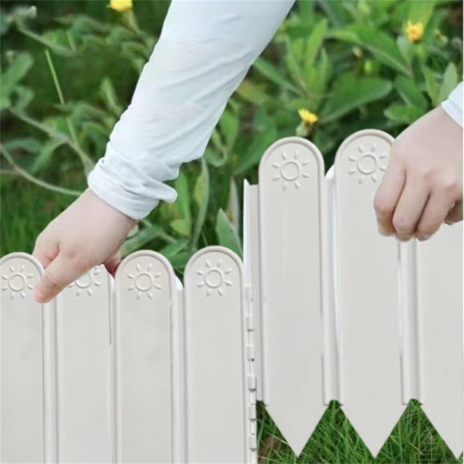 10 strisce di bordura da giardino con nessuno strumento necessario, facili