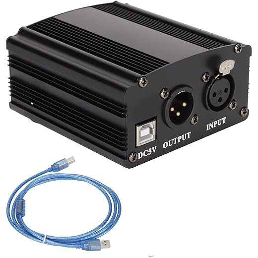 48V Phantom Power Supply for Microphones