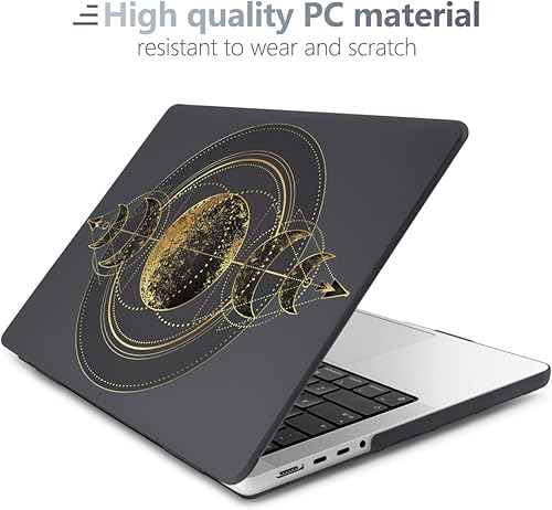 Miniatura 98 de Batianda Funda para MacBook Pro M4 de 16 pulgadas 2024 2023 2021 modelo A3403 A2991 con chip M3 M2 Pro/M1 Max, carcasa rígida de plástico
