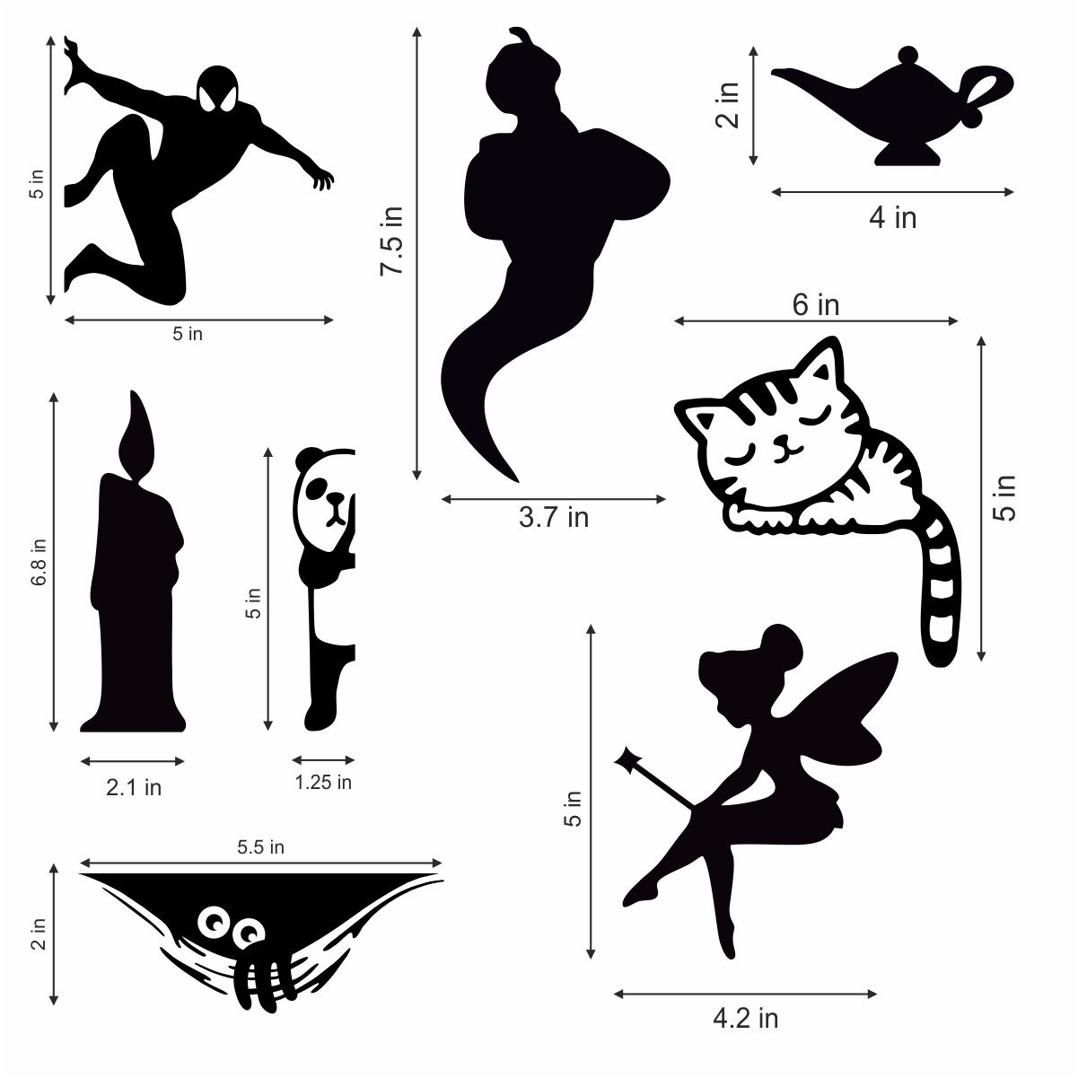 Rawpockets Wall Decals - Creative Switch Board Stickers -3
