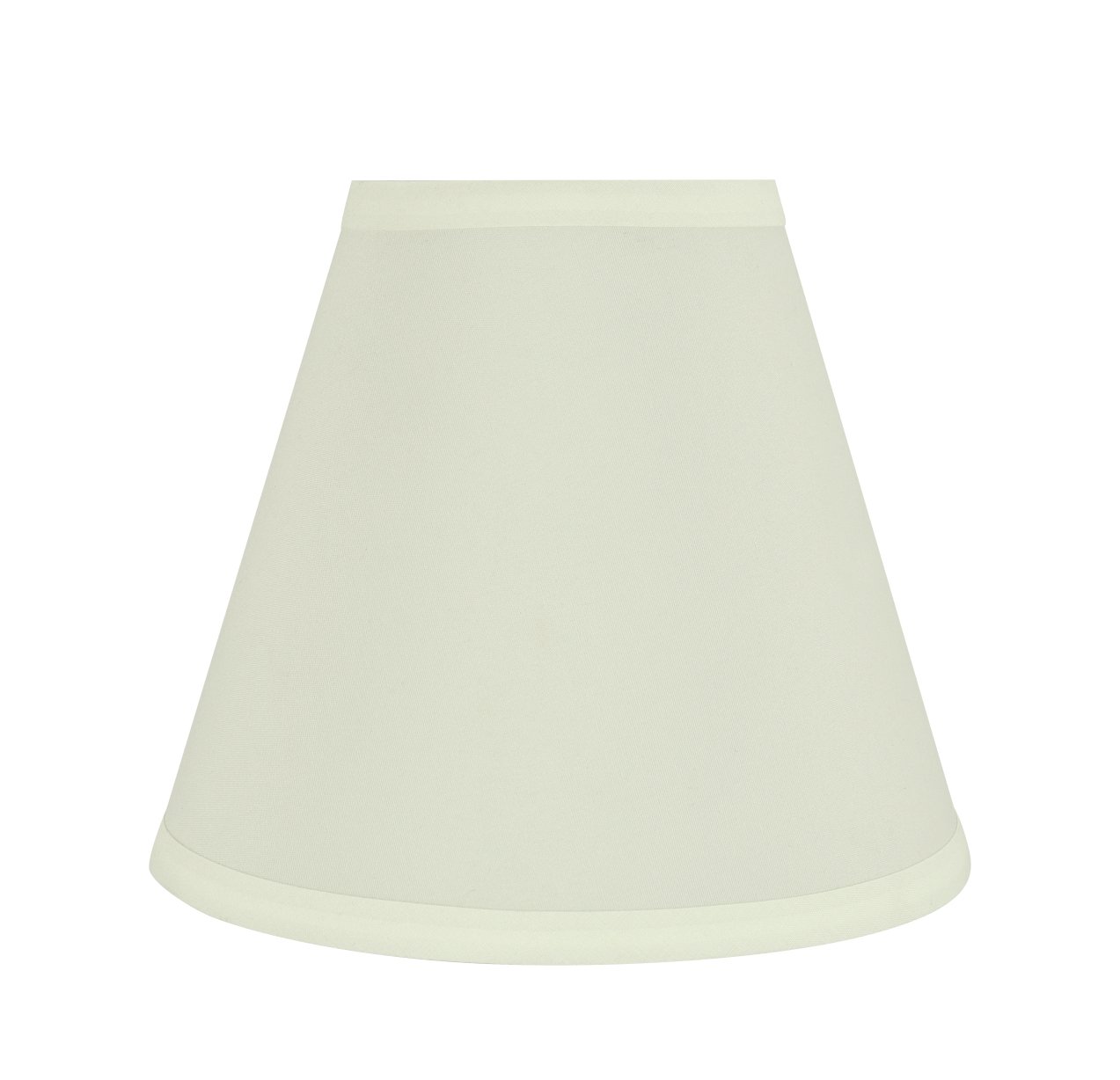 Aspen Creative Corporation32473 Transitional Hardback Empire Shaped Spider Construction Lamp Shade in Off White, 8" wide (4" x 8" x 7")