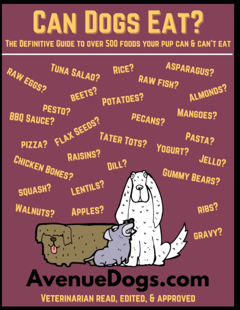 Can Dogs Eat?: The definitive guide to over 500 foods your pup can & can't eat.