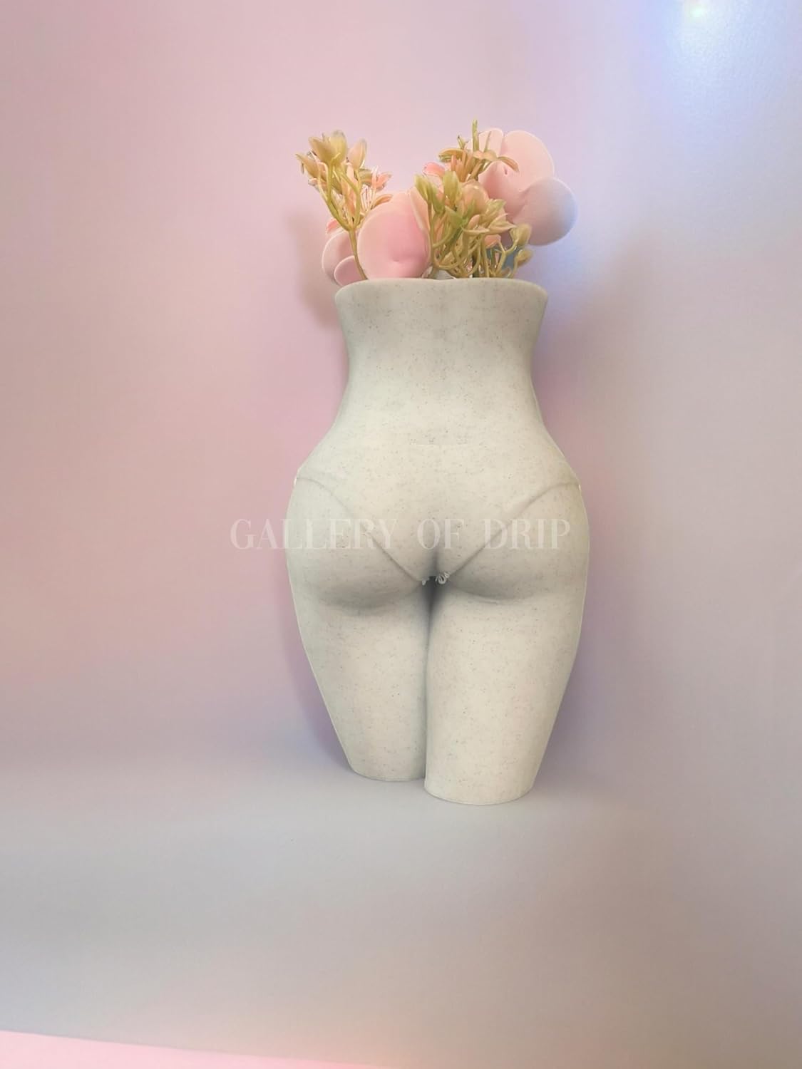 Bikini Bottom Planter – Booty Vase, Standing Woman Flower Pot, Female Figure Sculpture, Succulent & Cactus Planter, Modern Lady Butt Statue for Home & Office Decor (Larger 9.5" Height)