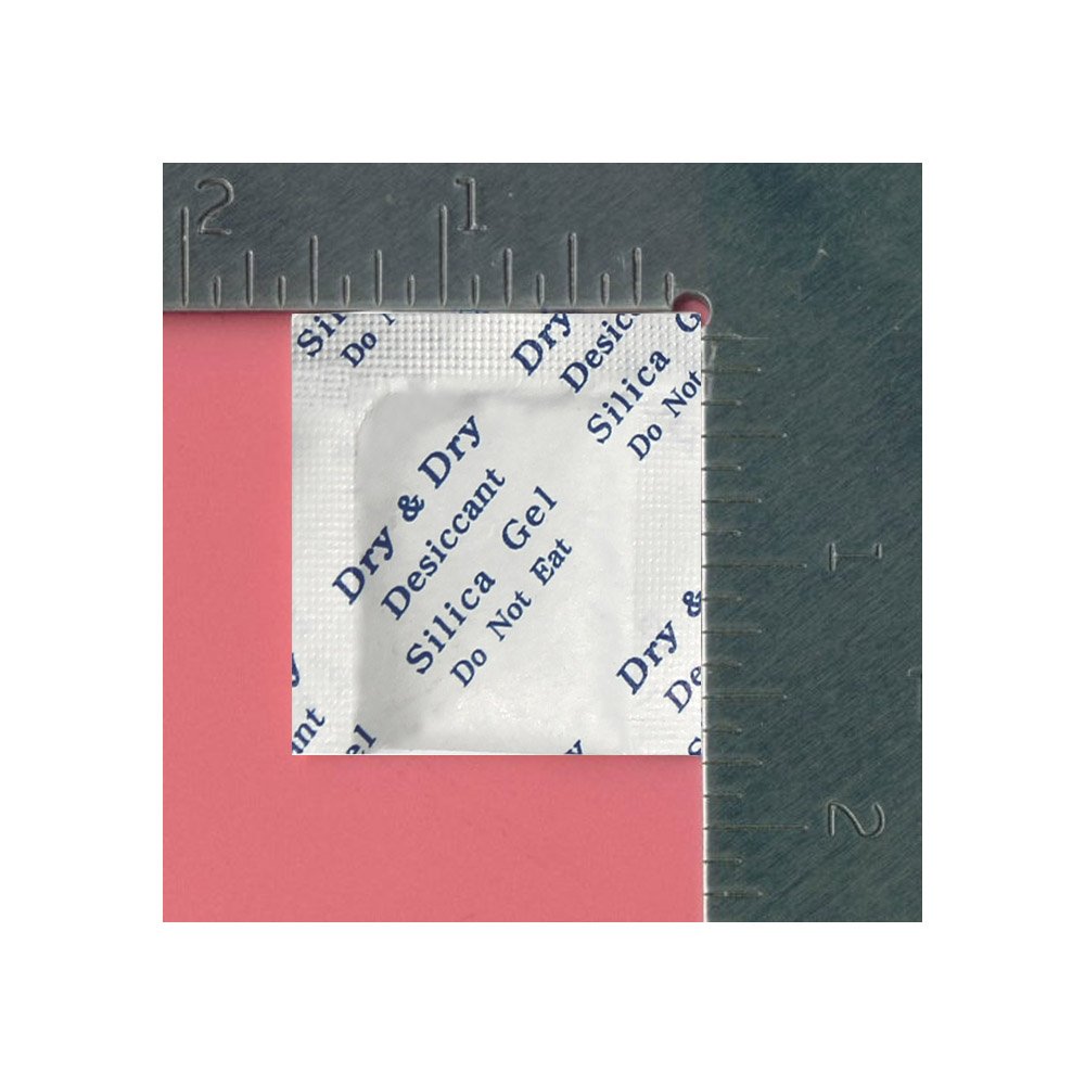 Dry & Dry 1 Gram(400 Packets) Food Grade Silica Gel Packs Desiccants