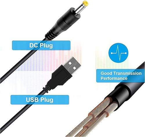 Miniatura 5 de Cargador PSP de repuesto y cable de carga USB para Sony PSP 1000 2000 3000 Series (PSP-1001, 2001, 3001) y E-1000