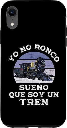 iPhone XR Yo No Ronco Sueño Que Soy Un Tren Para Amantes del Tren Case