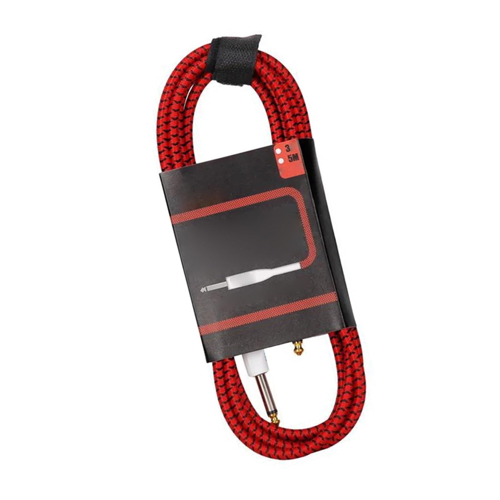 Cavo Audio Per Chitarra Cavi Per Chitarra Da 300 Cm/5 Metri Linea Antirumore 6,35 Mm Pedale Intrecciato Basso Amanti Della Musica Universale(Type6)