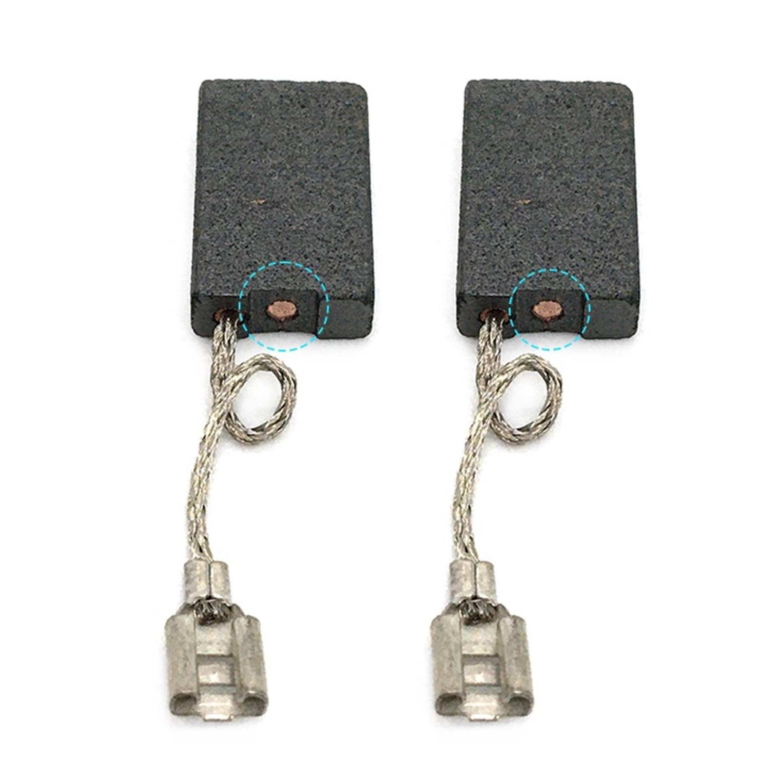 2 pz Spazzola di Carbone Sostituire GBH11DE GBH 11DE 1617014126 Martello Demolitore Pezzi Ricambio No Auto e Con(2pcs Auto)