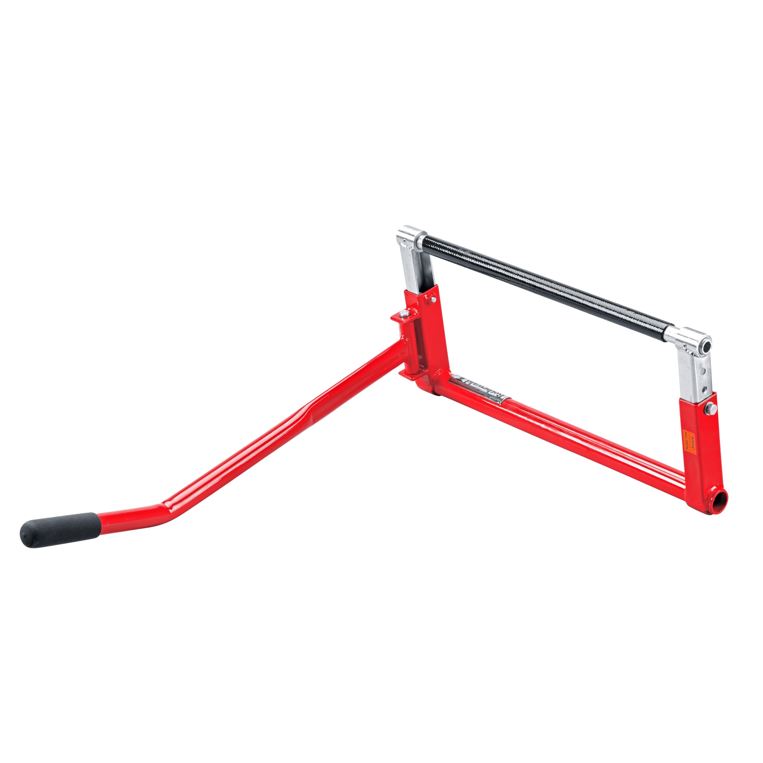 Rothewald Sollevatore per moto con doppio telaio sollevatore moto per lavori di cura, manutenzione e riparazione, supporto moto per larghezza massima del telaio 40 cm