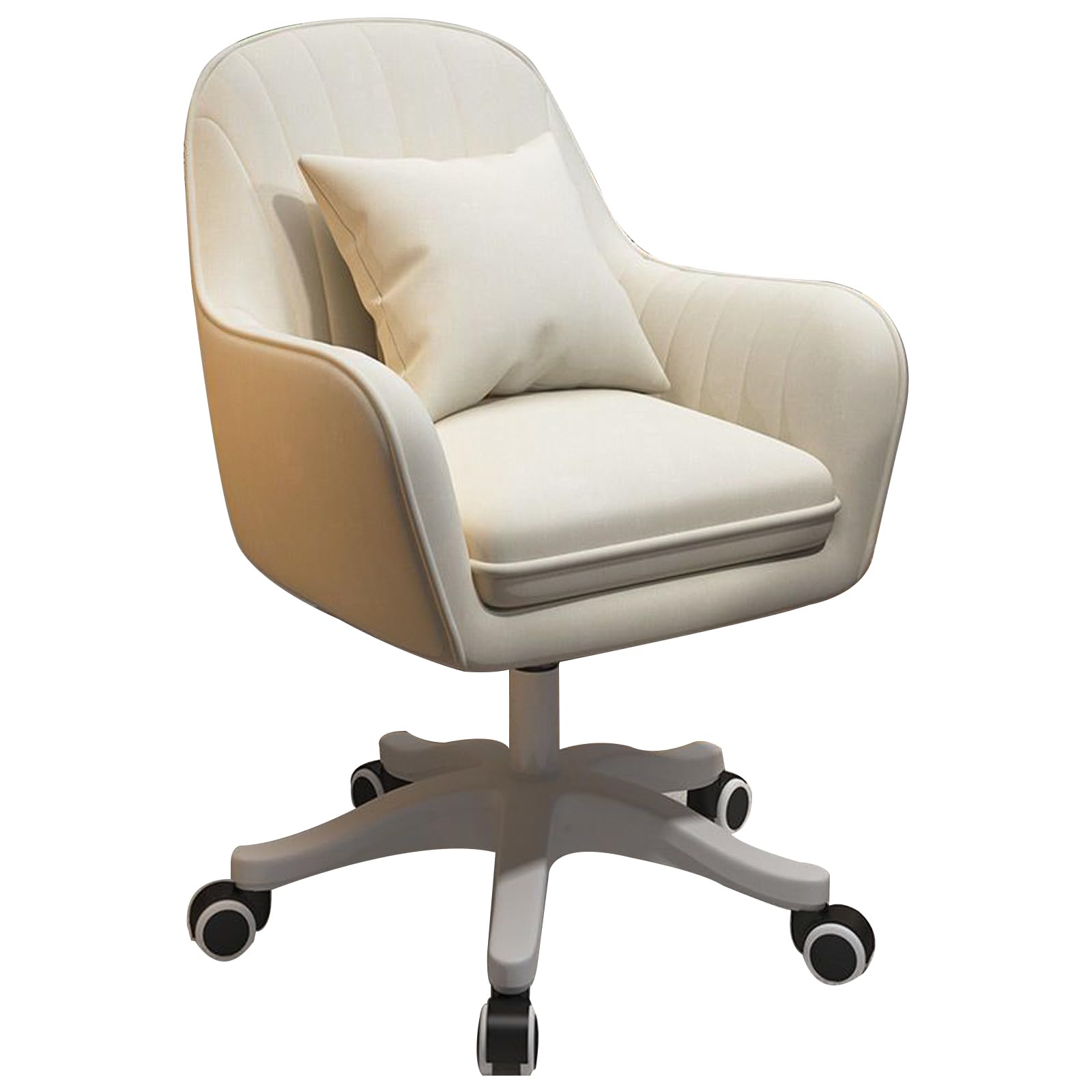 Chaise de bureau velours anti-fatigue contre le mal de dos