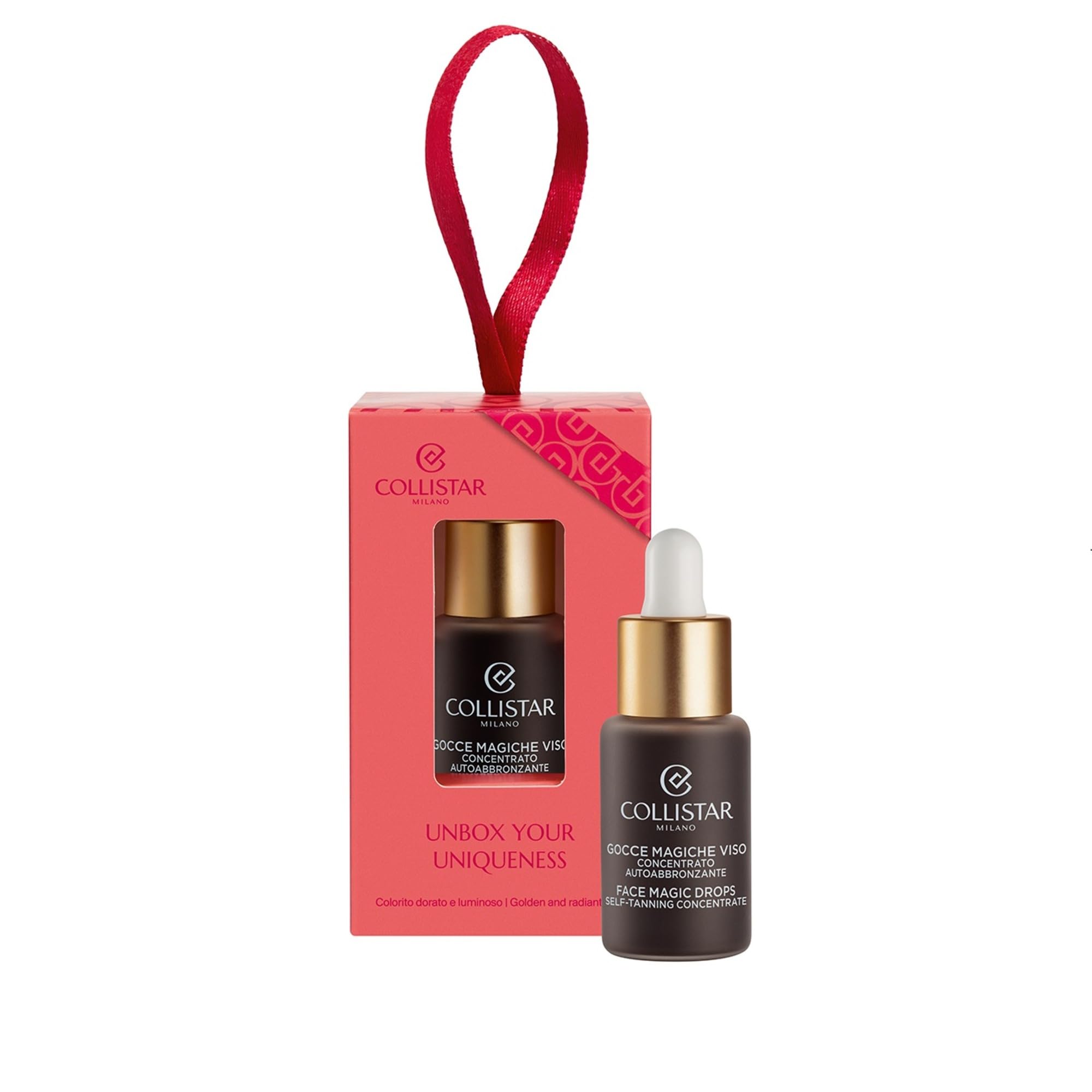 Collistar Gocce Magiche Viso Autoabbronzante Rapido Naturale Effetto Dorato Idratante Anti-Età 10 ml