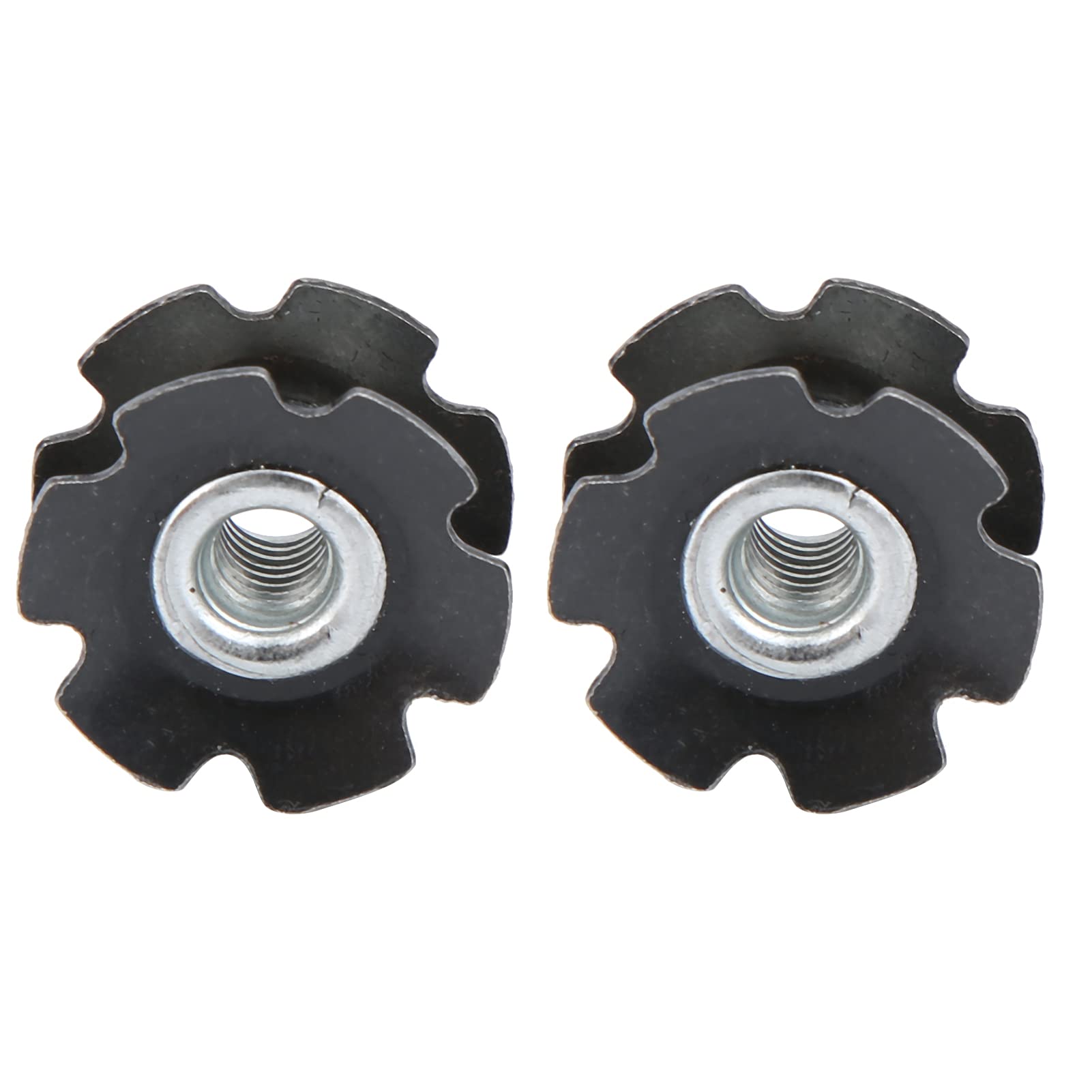 Keenso Dado a Stella per Auricolare Bici, Dado a Stella per Auricolare in Lega di Alluminio da 23,6 Mm per Bici da Strada da Strada