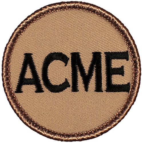 Patchtown Acme Patrol Patch - 2 Diameter Round Embroidered Patch