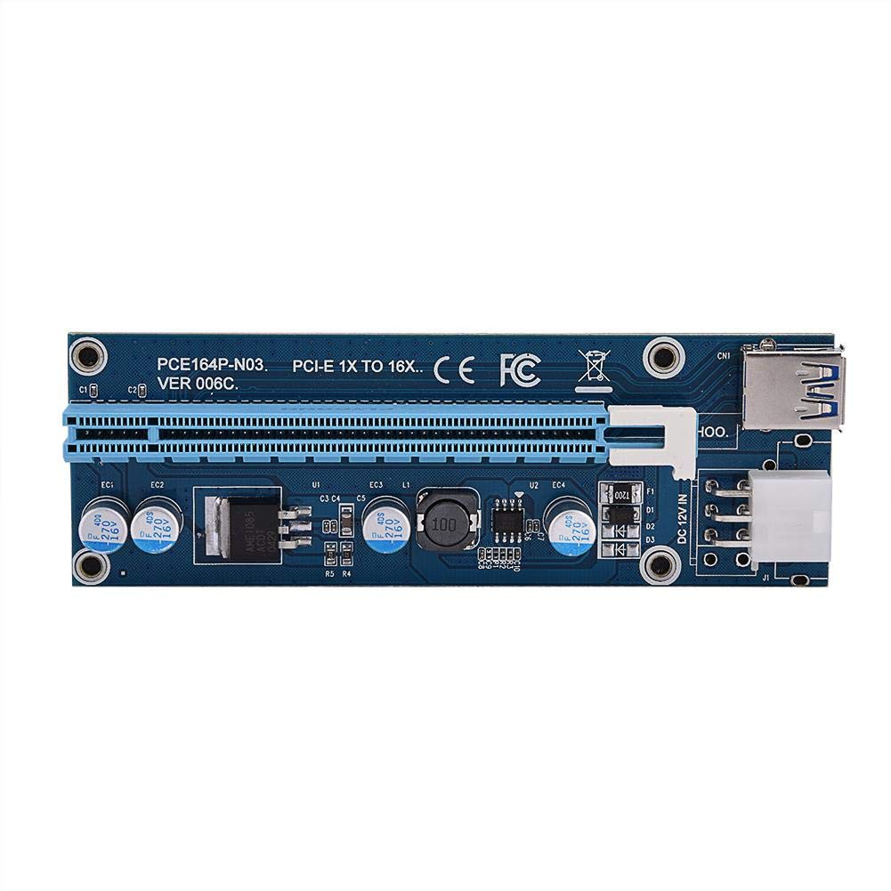 5X PCI-E PCIE 6Pin GPU Câble D'Alimentation SéParateur de Carte
