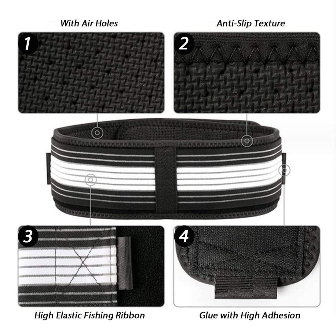Cinturón Sacroilíaco,Alivian el Dolor Ciático,Pélvico,Lumbar y de las Piernas,Posture Cinturón de Cadera Sacroilíaca para Unisex,para Hernias Discales,Embarazo,Dolor de Espalda en las Articulaciones