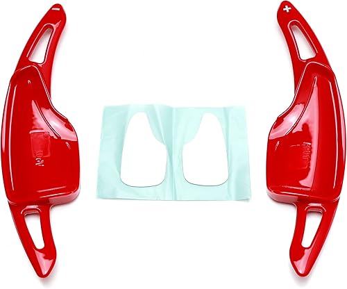 Miniatura 2 de iJDMTOY Extensiones de palanca de cambios más grandes con acabado rojo brillante, compatibles con Chevrolet 2014-2019 C7 Corvette, Gen6 Camaro 2016