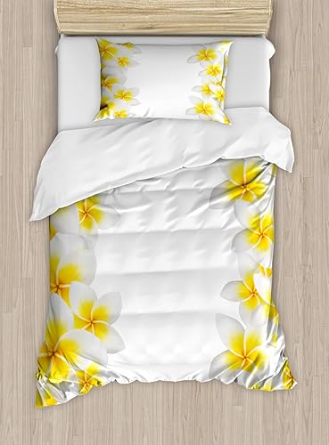 Miniatura 504 de Ambesonne Juego de funda de edredón de brújula, ilustración de mapa del mundo, marinero marítimo, equipo de vida monocromático, juego de ropa