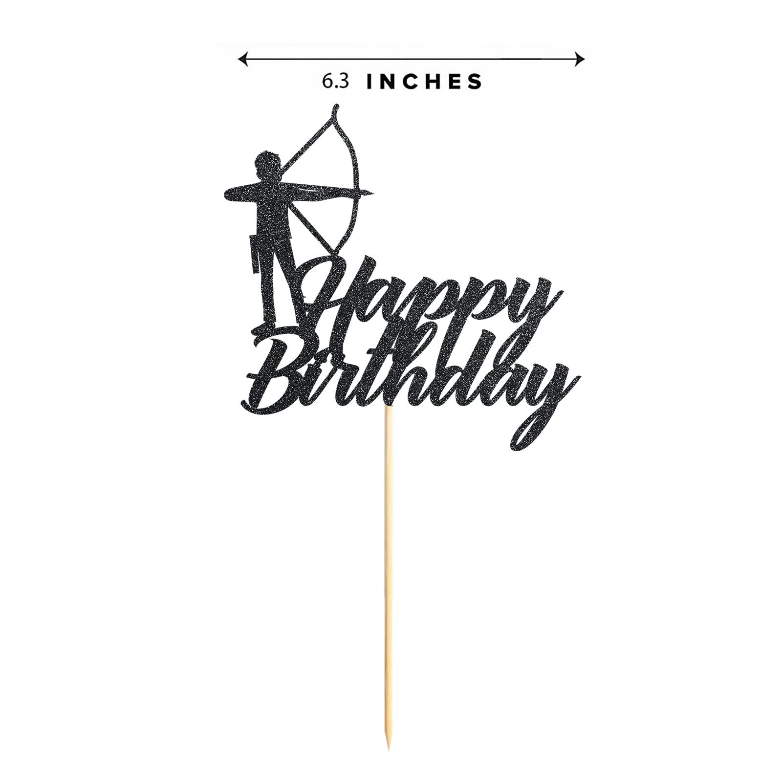 Archery Cake Topper, Bow Arrow Hunting Birthday Birthday Party Supply