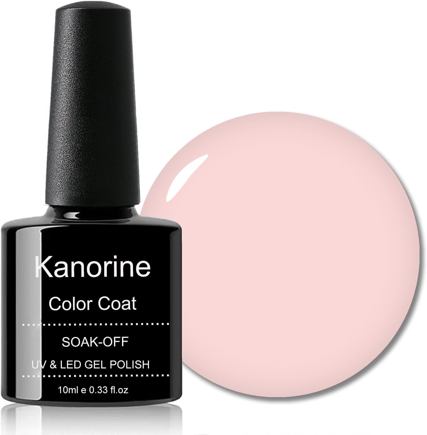 Gel Polish Soak-Off UV/LED Gel Nail Polish Nude PINK Rosa Xhybrida Color Coat Gel Nail Varnish Nail Art TYPE 10ml
