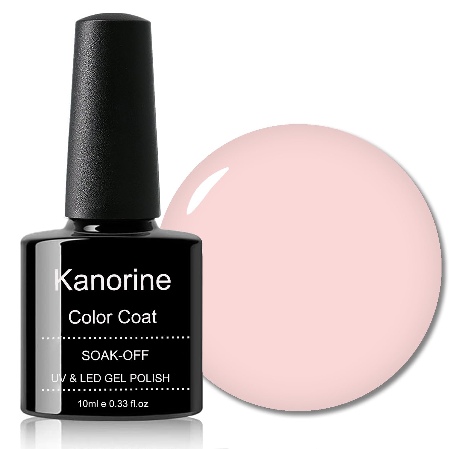 Gel Polish Soak-Off UV/LED Gel Nail Polish Nude PINK Rosa Xhybrida Color Coat Gel Nail Varnish Nail Art TYPE 10ml