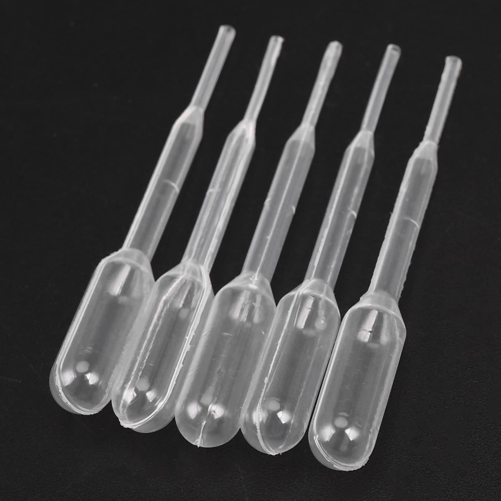 Lot de 100 pipettes graduées en polyéthylène (0,2 ml)
