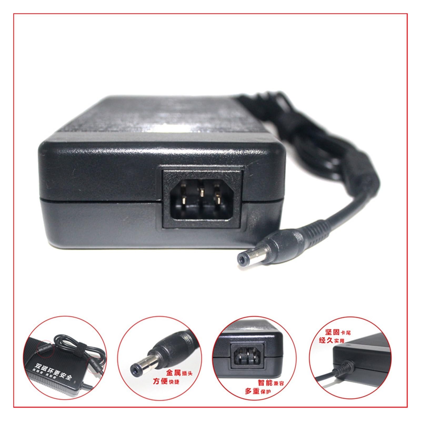 Stabilny monitor LED 24V10A Wyświetlacz LCD Adapter zasilania audio o pełnej mocy 240 W