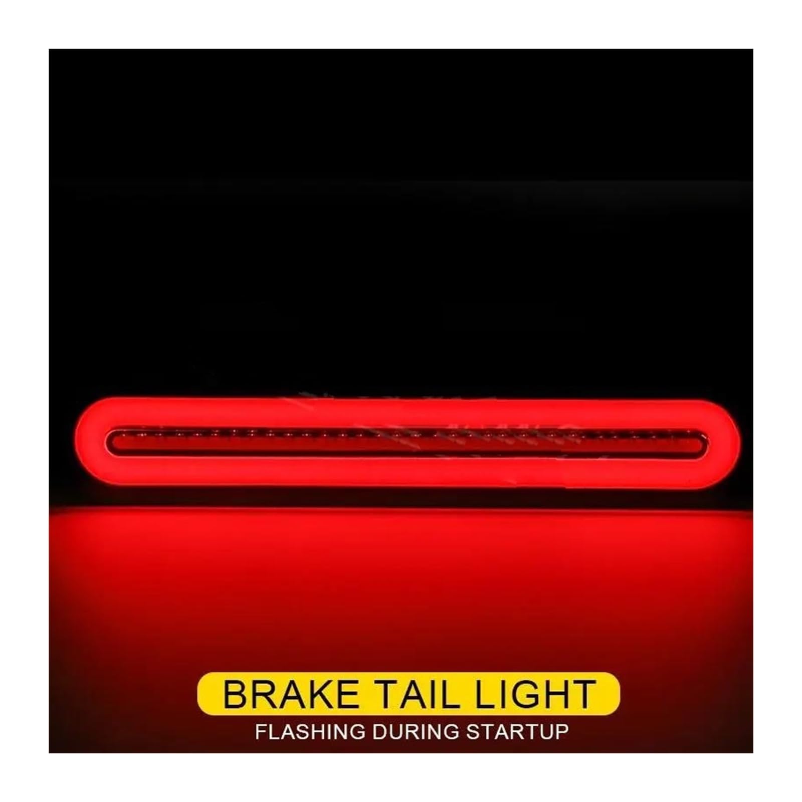 FRENO TRASERA LED Luz Trasera Freno LED 12/24V Con Flujo Automático Luz Giro Circulación Diurna Para Camiones Pesados Remolques Camionetas Camionetas(4pcs Tail Light)
