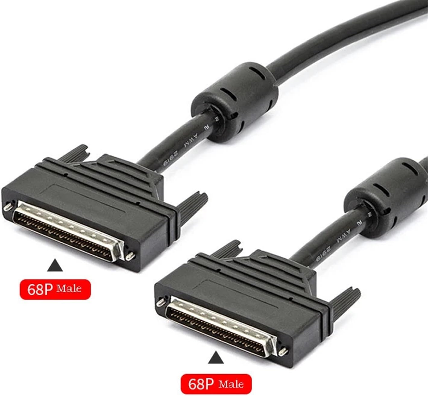 Connect Cable HPDB68 PIN to DB68 PIN Wire Converter Male to Male Data Transfer Shield Line Adapter