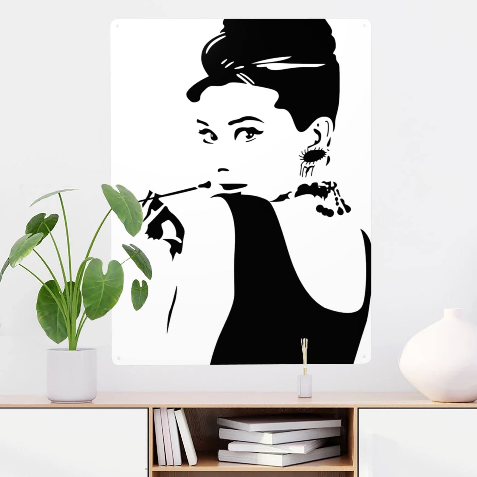 Amazon.co.jp: ブリキ看板 オードリー・ヘップバーン Audrey Hepburn