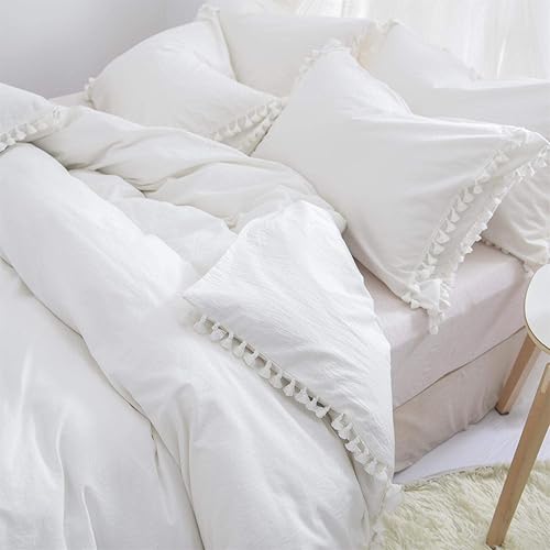 Miniatura 3 de Softta - Funda de duvet estilo bohemio con borlas