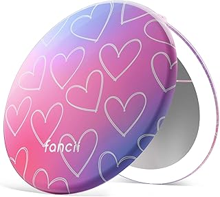 Fancii Taylor Espejo de maquillaje de viaje c...
