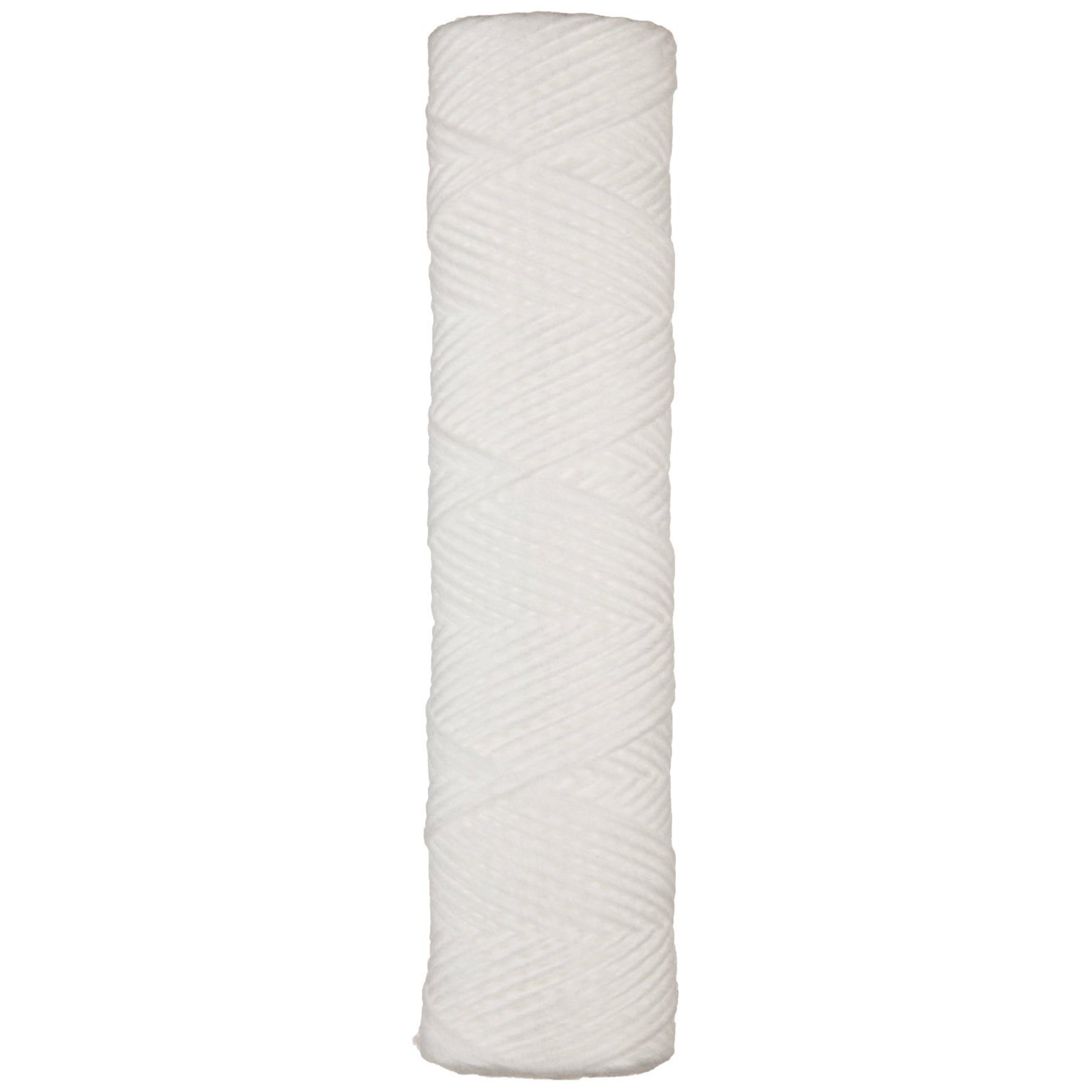 Parker 23R20S Fulflo Honeycomb Filter Cartridge, String Wound, Cotton FDA Grade Medium and 316 Stainless Steel Core, 1" ID, 2-7/16" OD, 20" Length, 5 Micron (Pack of 6)