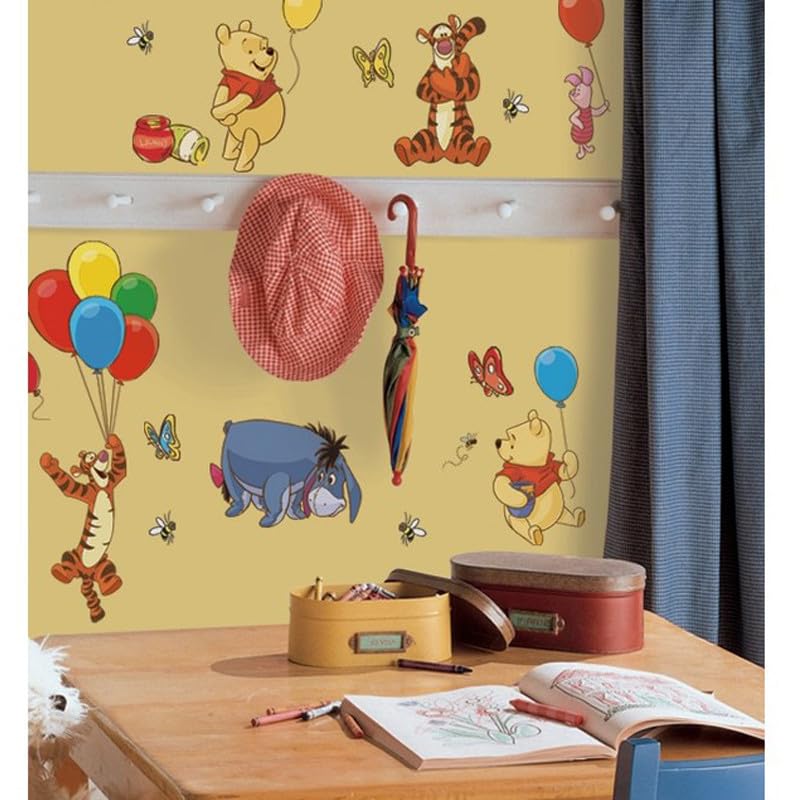 RoomMates 38 - Pegatinas reposicionables de Winnie the Pooh Disney