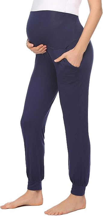 navy maternity tights
