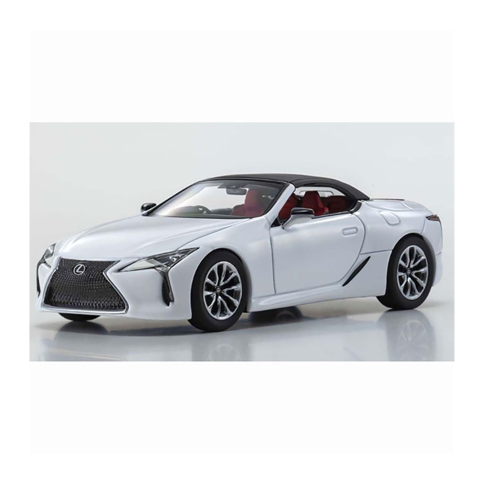 Lexus LC500 Convertible ミニカー サイン入り Amazon.com: ATXTLWL Lexus LC500 Convertible Alloy Car Model for