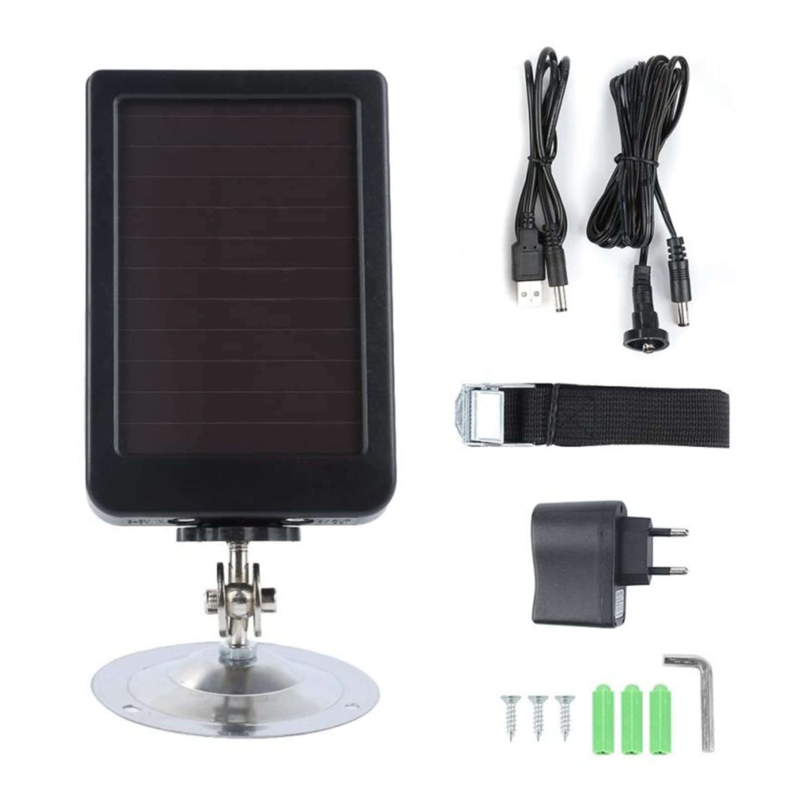 Yzlp Solar Battery Charger Trail Camera Solar Panel 1500ma 7v