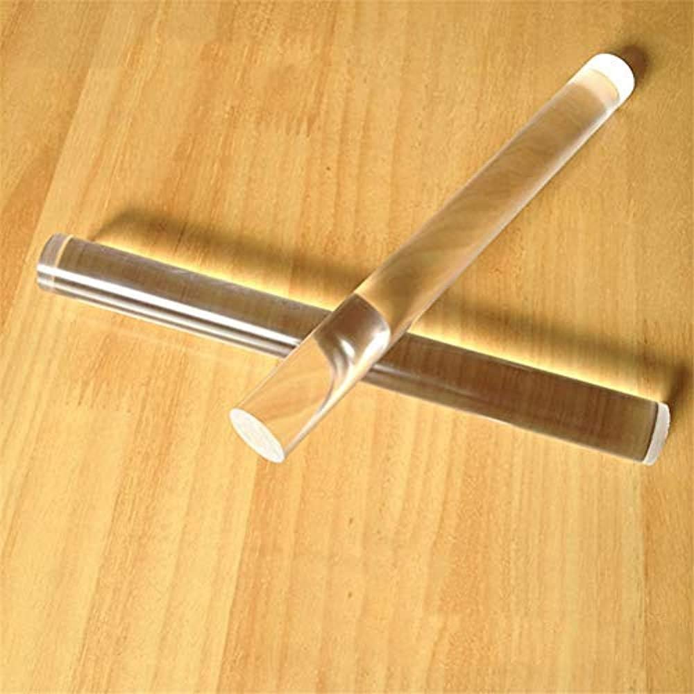 Runder Acrylstab, 7,9 Zoll Länge, kratzfest, for Bau- und Bastelarbeiten, 5 Stück(2mm*0.2m)