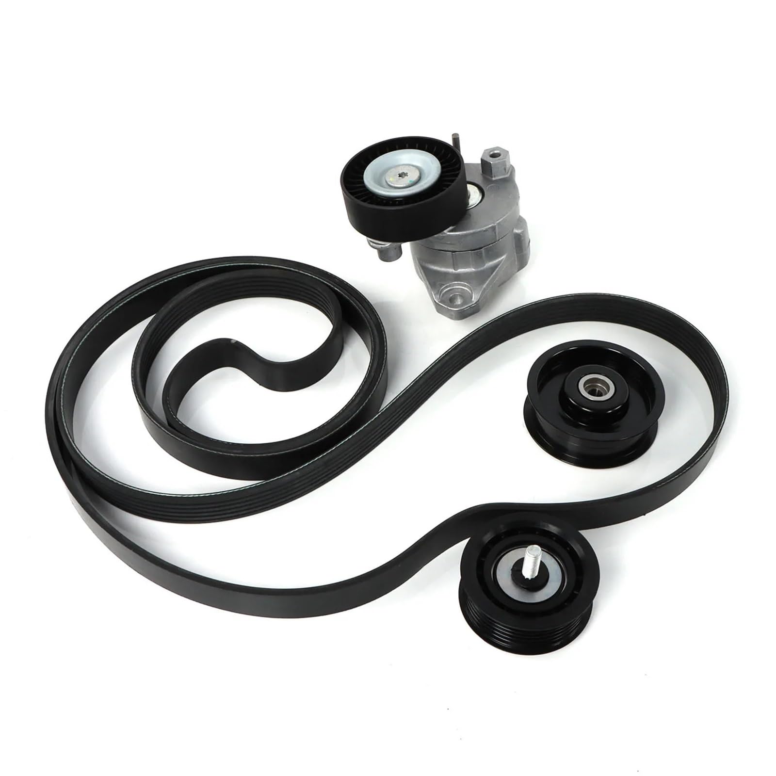 Rolka napinacza łańcucha Zestaw napinacza paska napędowego A2722000270 pasuje do Mercedesa C300 C350 E350 E550 Silnik Napinacz paska napędowego części pasek rozrządu