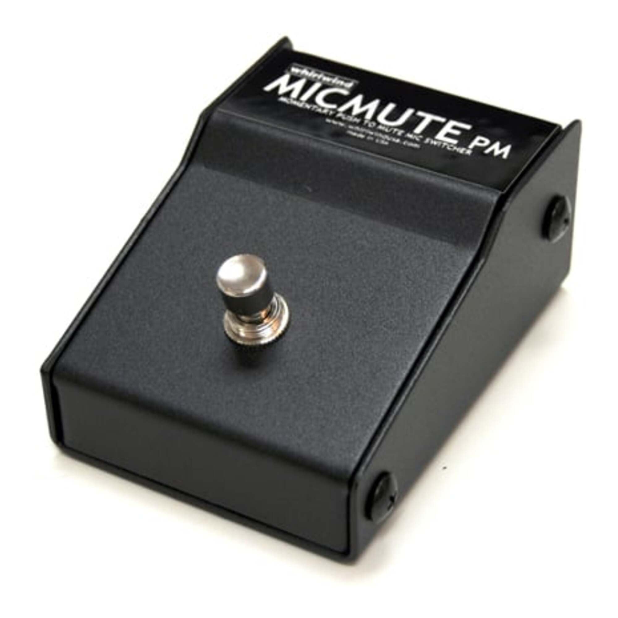 Mute/Thru Mini Pedalミュートペダル Amazon.com: Whirlwind Micmute Push to Mute Momentary Off Mic Foot