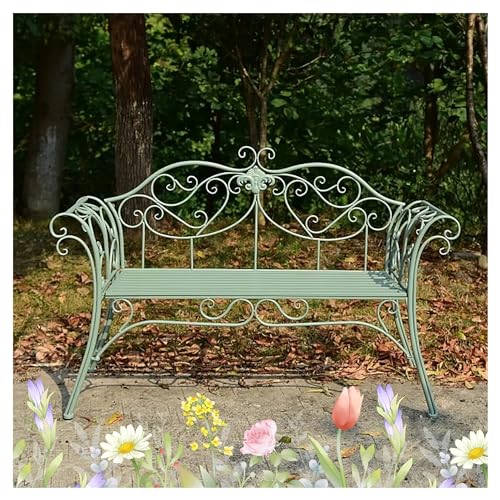 Banc d'extérieur en métal pour vos moments de détente dans la cour