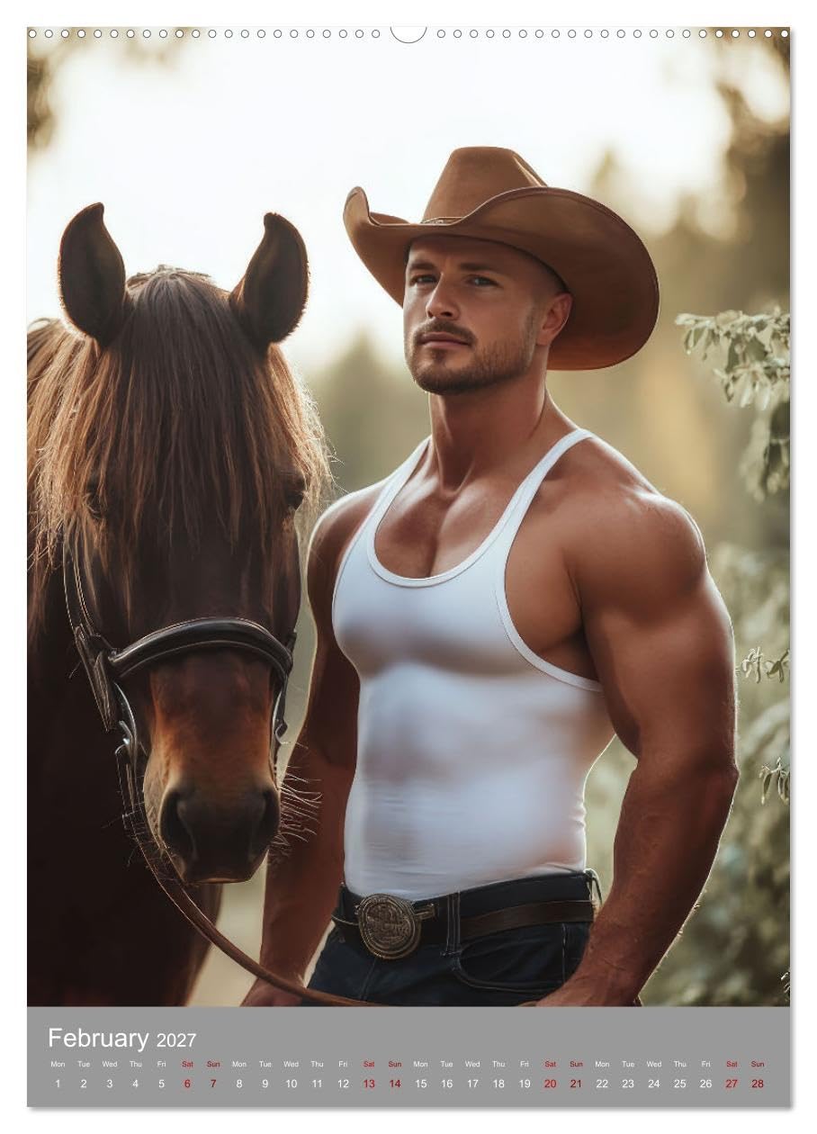 Riders of desire (High Quality Premium Wall Calendar 2027 DIN A2 portrait),CALVENDO 12 Month Wall Calendar: Exploring the passionate bond between man and horse