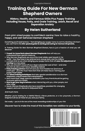 Independently Published Sutherland, Helen Training Guide For New German Shepherd Owners: History thumb #1