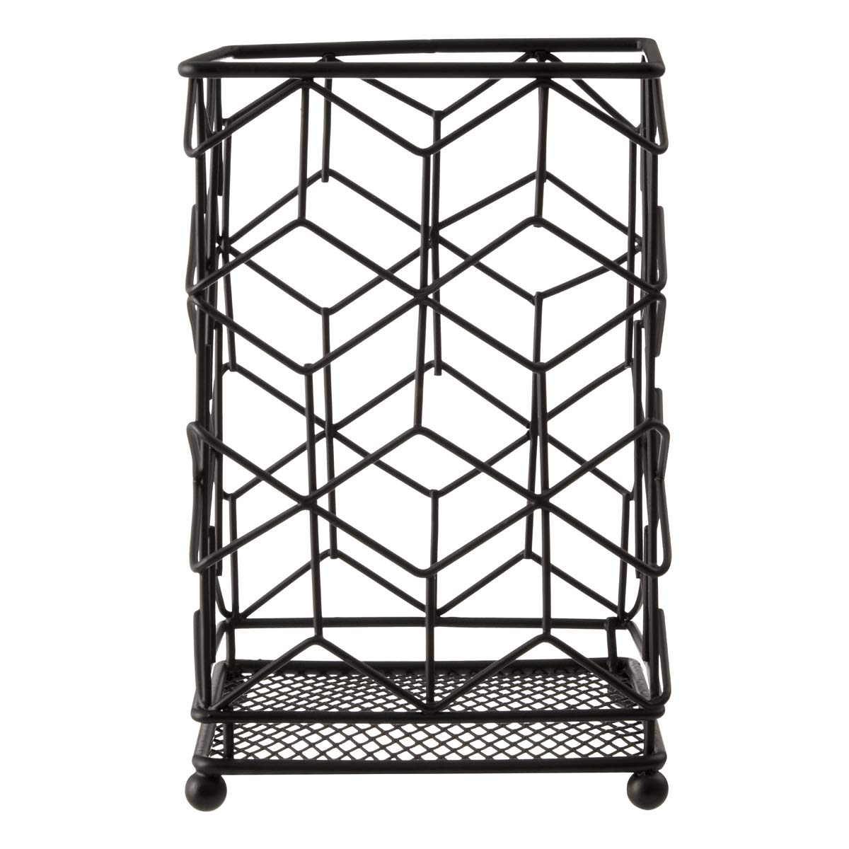 Premier Housewares Elegant Contour Utensil Holder | Functional Design Kitchen Utensil Holder For Storing Things | Secured Base Cooking Utensil Holder | Stable Holder For Kitchen