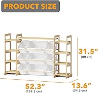 Vista 2 de SpaceAid Organizador Grande de Almacenamiento de Juguetes 9 Estantes 9 Contenedores, Organizadores de Juguetes Estantería de Almacenamiento, Estante