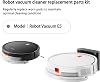Kit de Accesorios Compatible con Xiaomi E5/C108/CDZC108/BHR7969EU Aspiradora Robot Repuestos 4 Filtros HEPA 6 Paños de Limpieza 6 Cepillos Laterales 3
