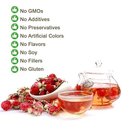 Miniatura 6 de Plant Gift Té de ciruela 100% rojo ingenioso, té rojo Qiaomei de peso suelto, té Hong Qiaomei, flores secas, té de flores de hierbas para adelgazar