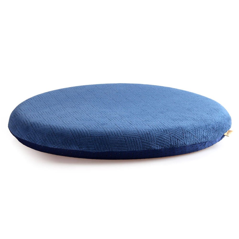 JDYee Memory Foam Seat Cushion, Orthopedic Comfort Memory Foam Seat Cushion for Back Pain and Sciatica Relief - Portable Car Seat Cushion with Washable Zippered Cover (Blue)
