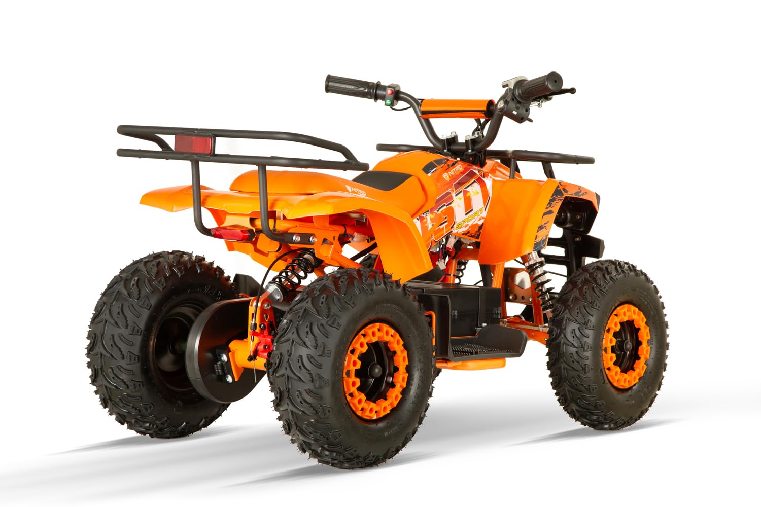 1200W Eco mini Kinder Quad Dusty BTF Profile XL, Farbe:Orange