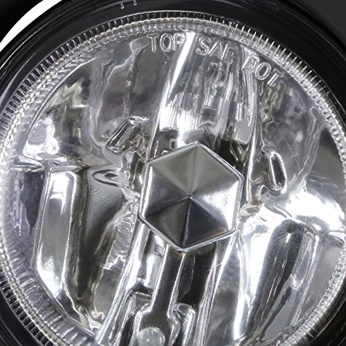 Auto Dynasty Fog Lights Assembly Compatible with 2003 2004 2005 Honda Pilot Front Bumper Driving Fog Lamps w/Bezel, Driver and Passenger Side, Clear Lens - Image 3