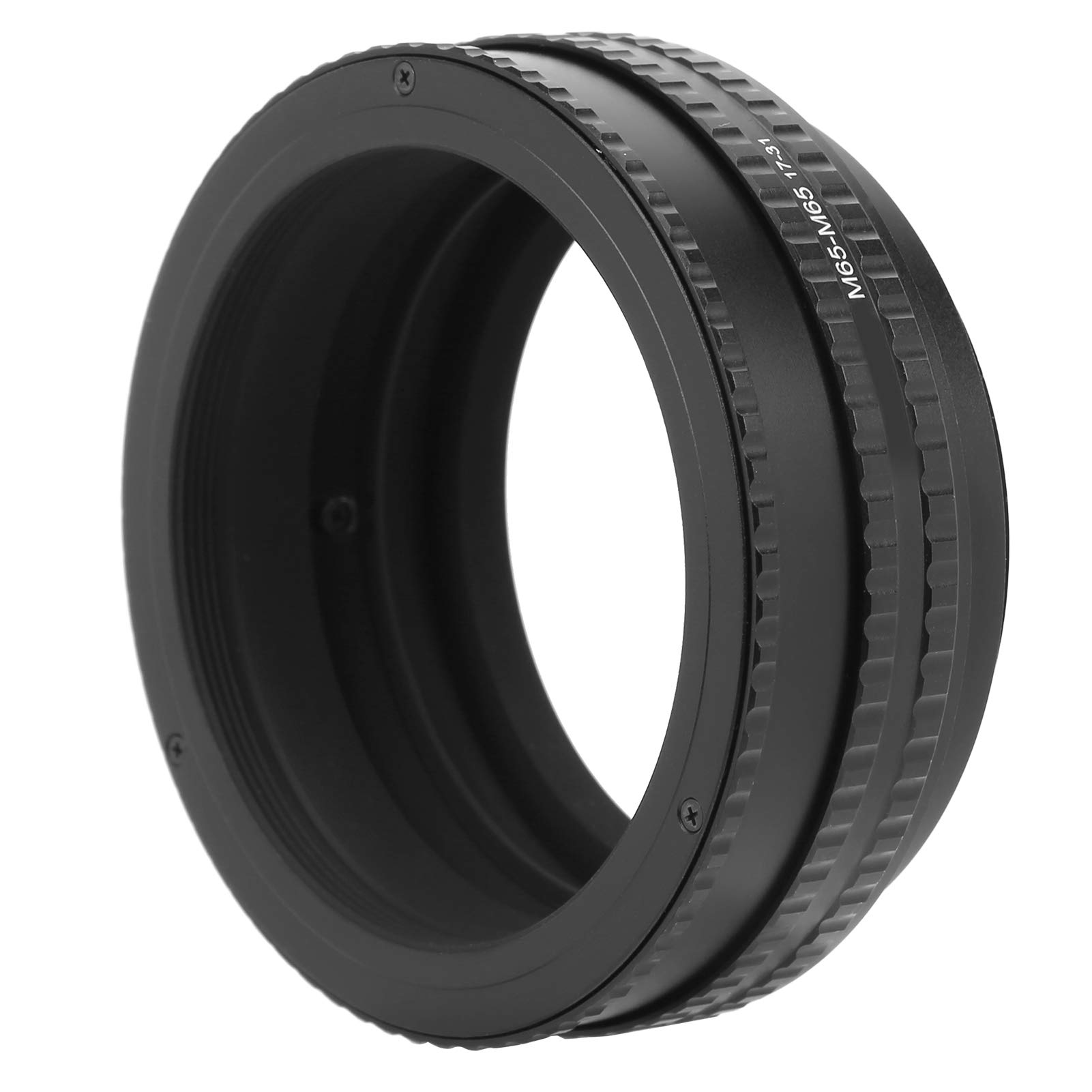 Sxhlseller Fokussierbarer Helikoid-Adapter, 17-31MM Einstellbarer Fokussierrohr-Adapterring für Makrofotografie, Vergrößerungs-Makroobjektiv-Fokussierrohr für M65 Helikoid-Montage
